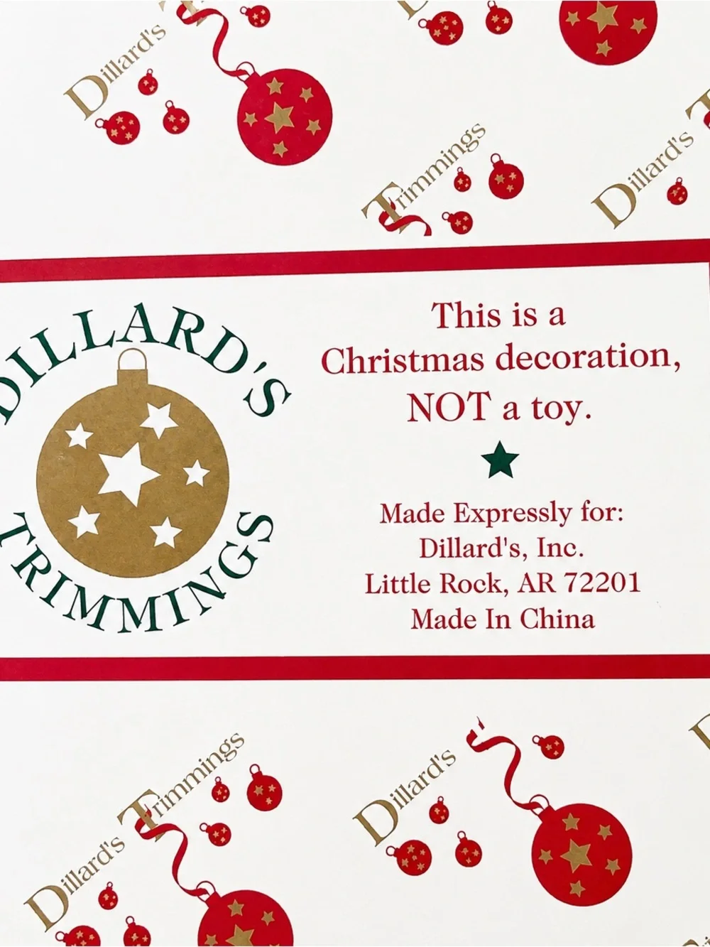 Vintage Dillard’s Glass Teardrop Christmas Ornaments Set 2 Purple Gold Box